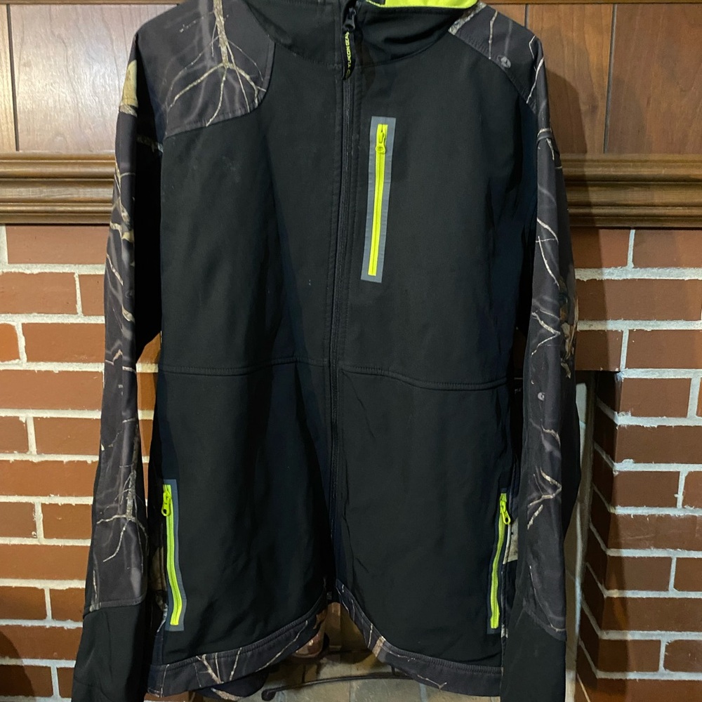 Black And Green Performance Jacket - image 1